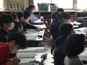 ５年２組 理科の時間 津島市立西小学校