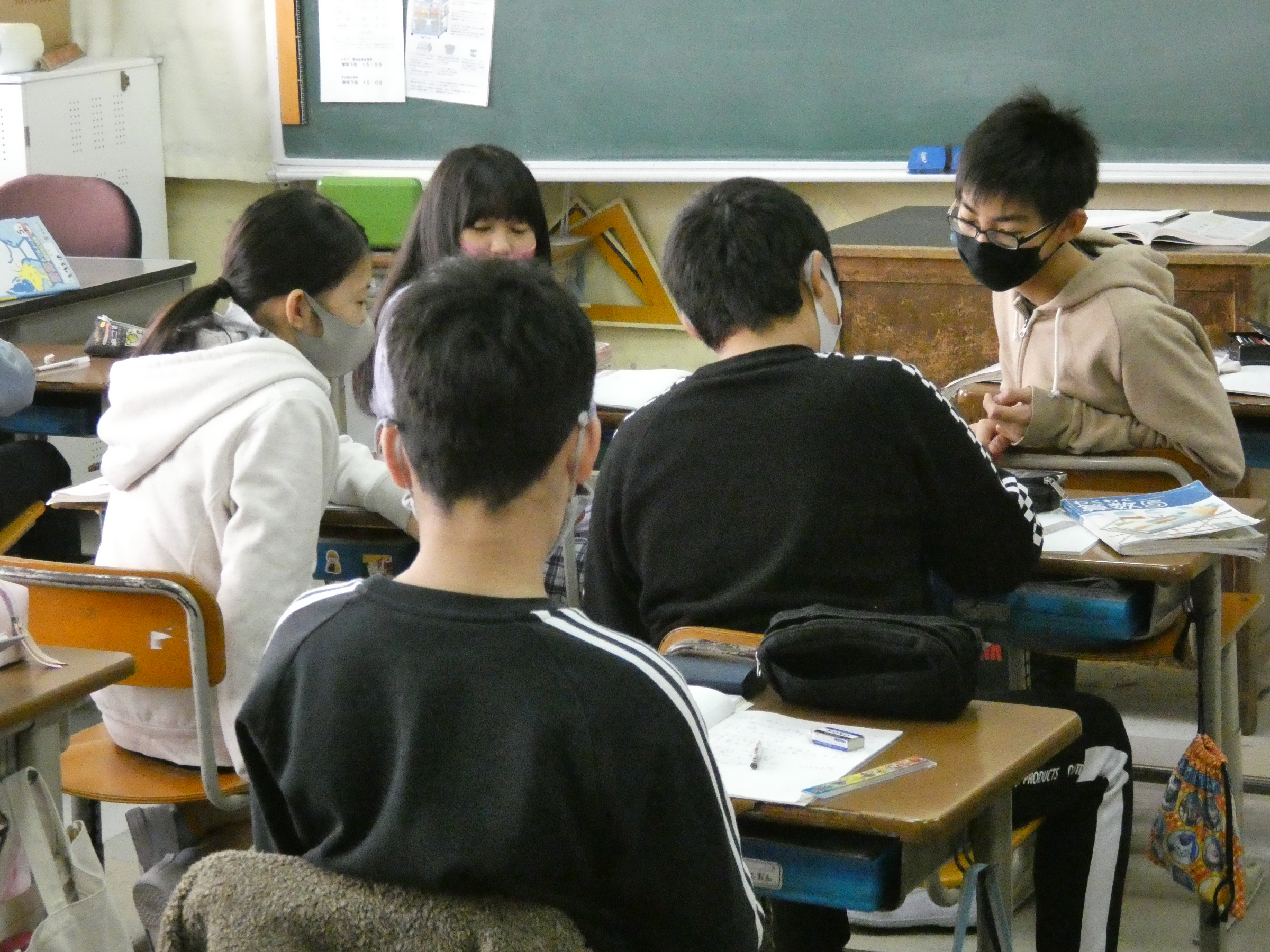 ５年２組 算数の学習 津島市立西小学校